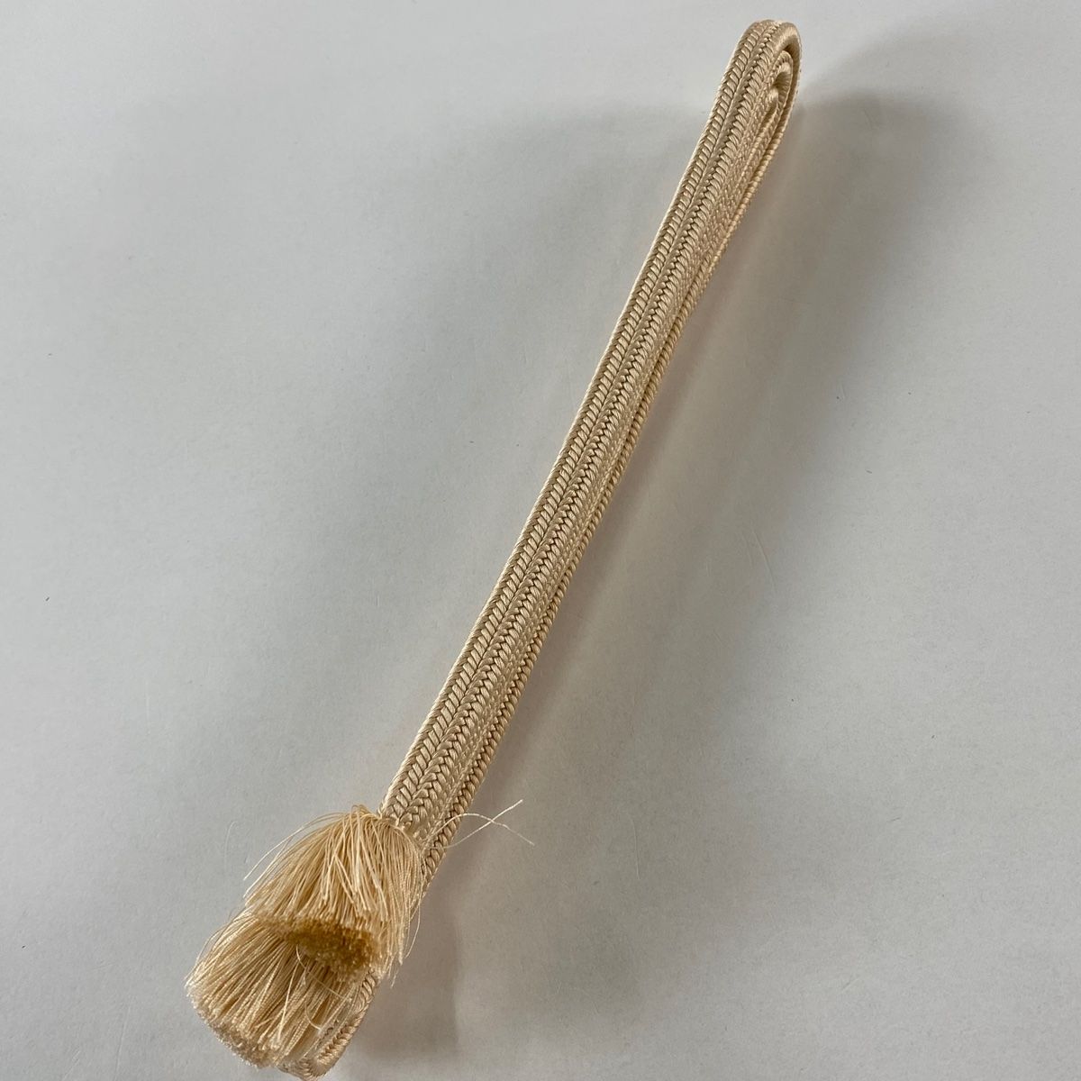 帯締め 無形文化財 有職組紐 道明 ピンクベージュ 正絹 和装小物