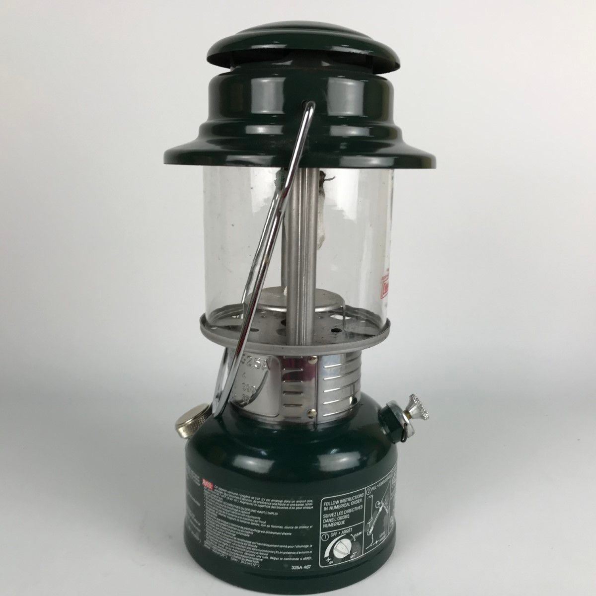 □□Coleman コールマン ガソリンランタン 87年1月製 クラムシェル