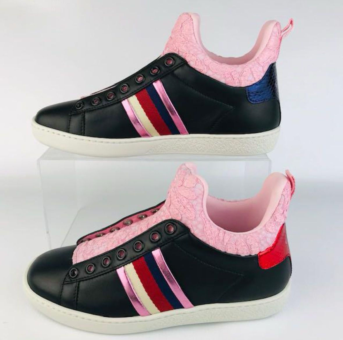 新品未使用☆GUCCI・グッチ レディース レザー シェリーライン 花柄 