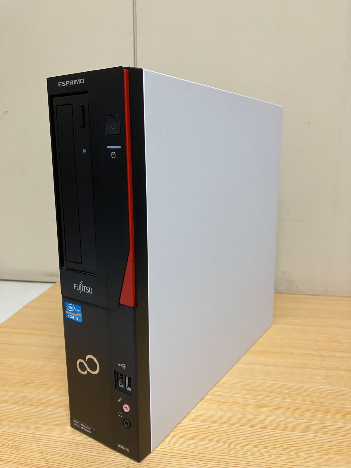 ジャンク品】FUJITSUデスクトップパソコンESPRIMO D582/G
