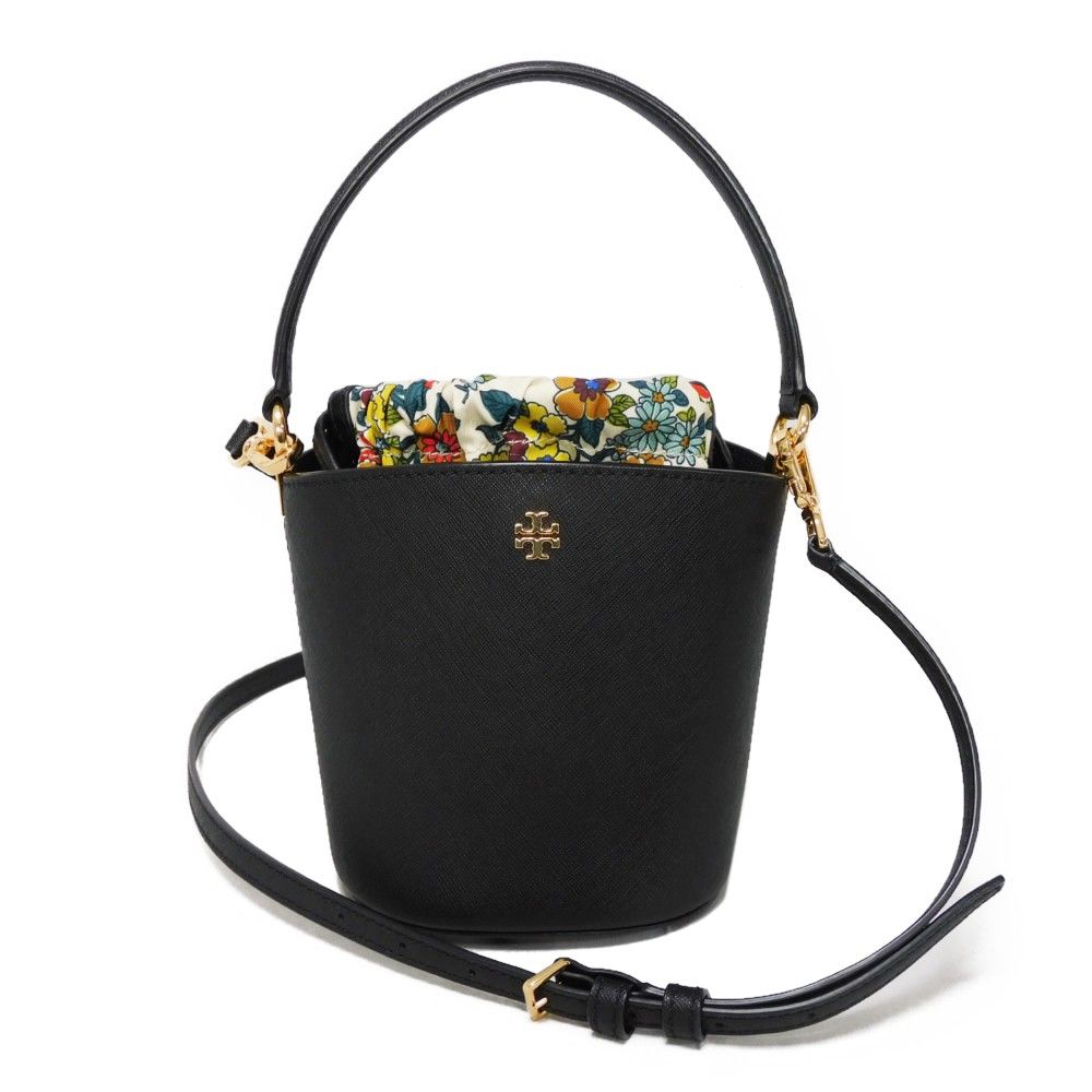 Tory Burch トリーバーチ ロビンソン ミニ バケット バッグ フラワー