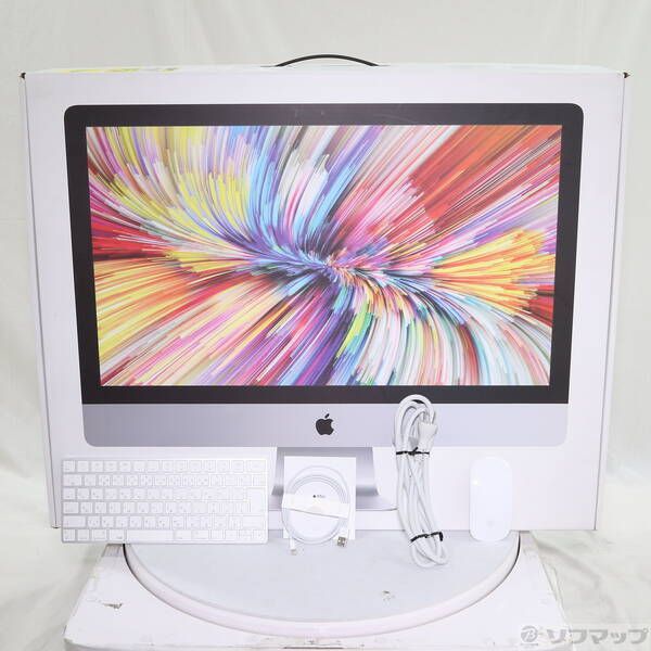 中古品〕 iMac 27-inch Early-2019 MRQY2J／A Core_i5 3GHz 8GB