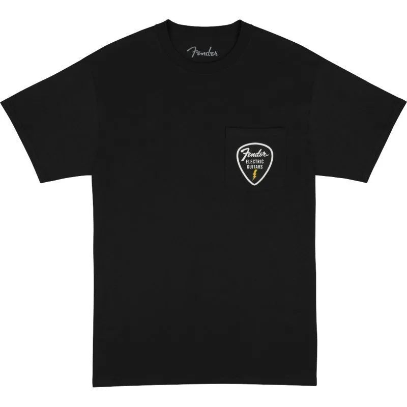 Fender Pick Patch Pocket Tee， Black， Lサイズ Tシャツ〈フェンダー〉