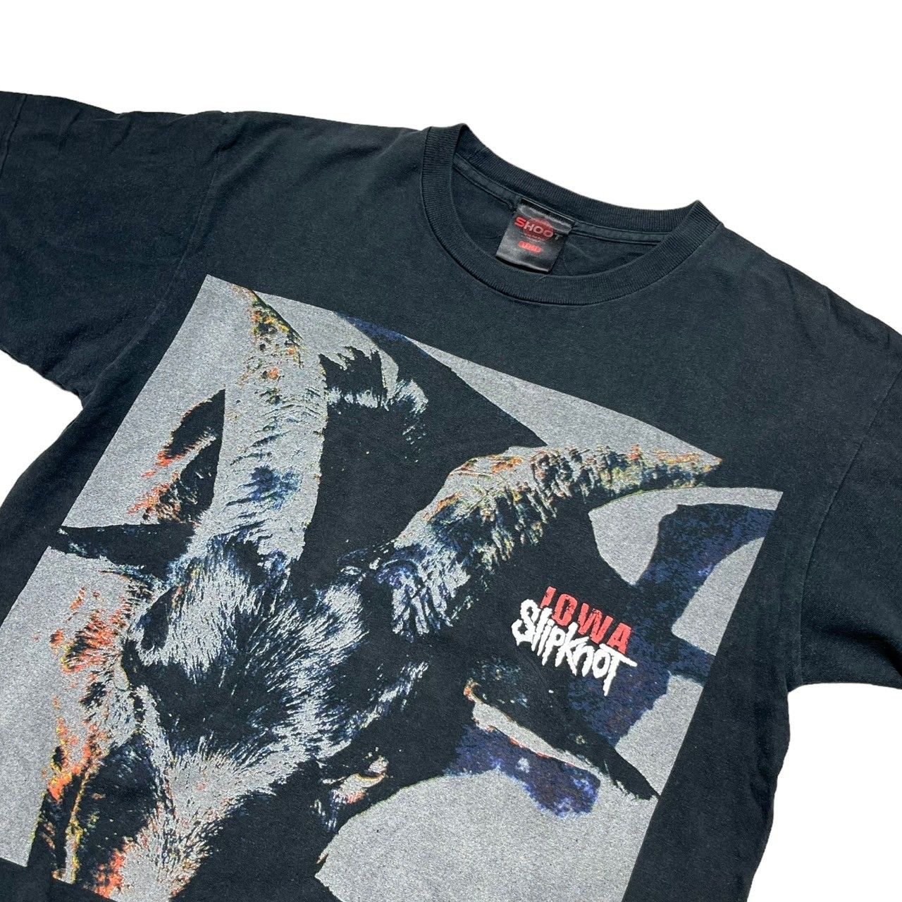 VINTAGE(ヴィンテージ) 00's ”slipknot” IOWA JAPANA 2002 tour T-shirt スリップノット バンド  ツワー Tシャツ M ブラック ©2002 SHOOT ボディ - メルカリ