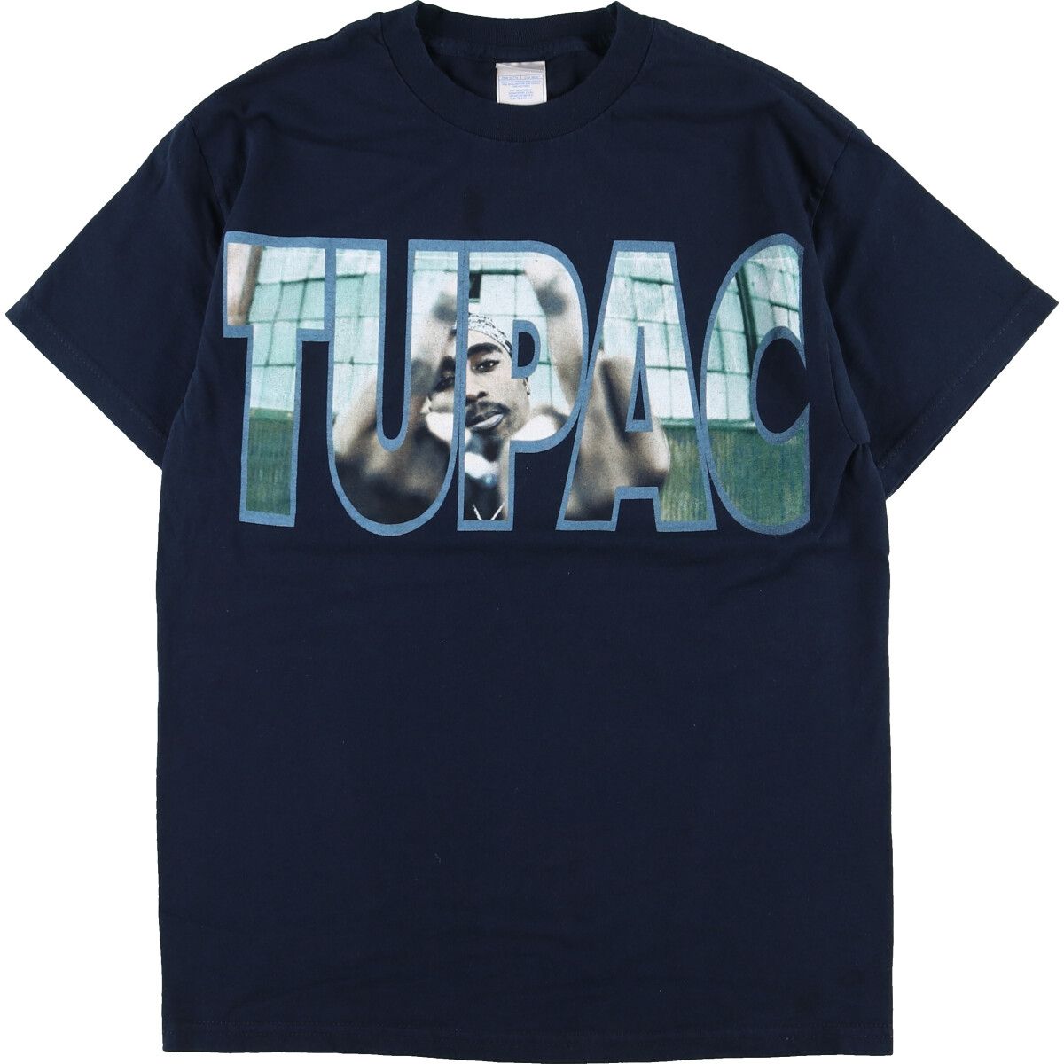 古着 00年代 TENNESSEE RIVER 2PAC トゥーパック ラップTシャツ ラップ 