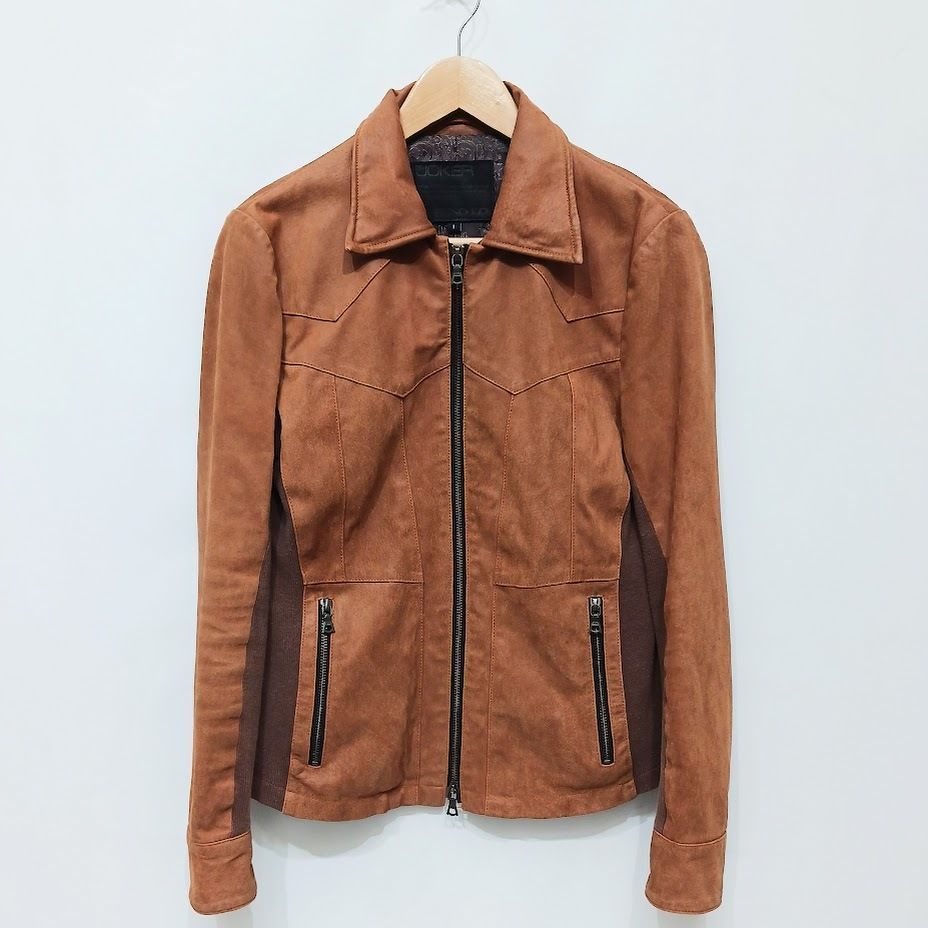 限定品 NO ID MENS JOKER ノーアイディ コラボ レザージャケット 