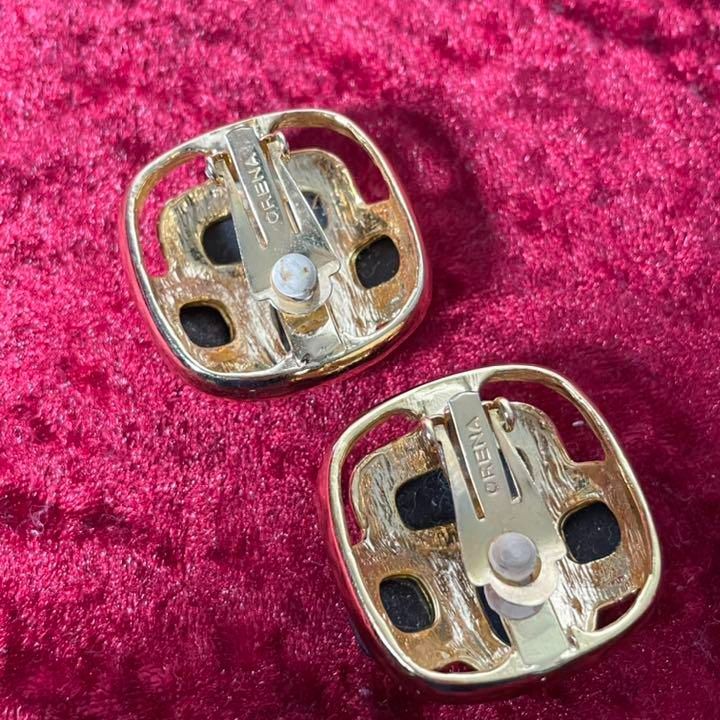 【大放出セール】 ORENA vintage オレナ イヤリング カラーストーン グリポア 色石 その他