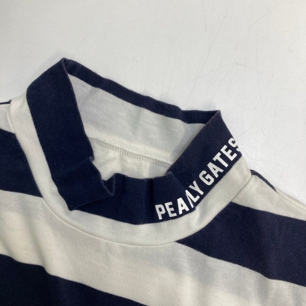 新品 パーリーゲイツ PEARLY GATES モックネック 半袖シャツ