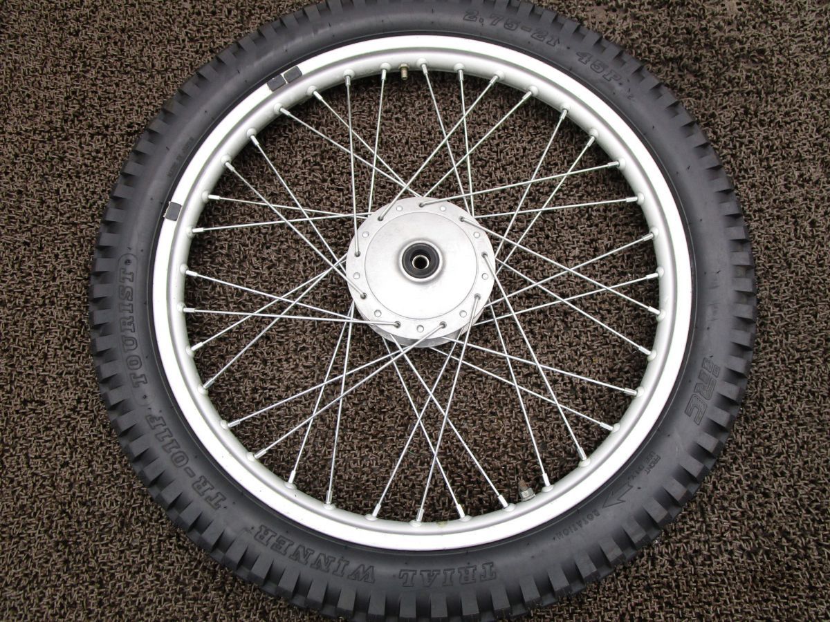 バイアルス TL125S-1021***リアホイール/9 バイアルス TL125 フロント