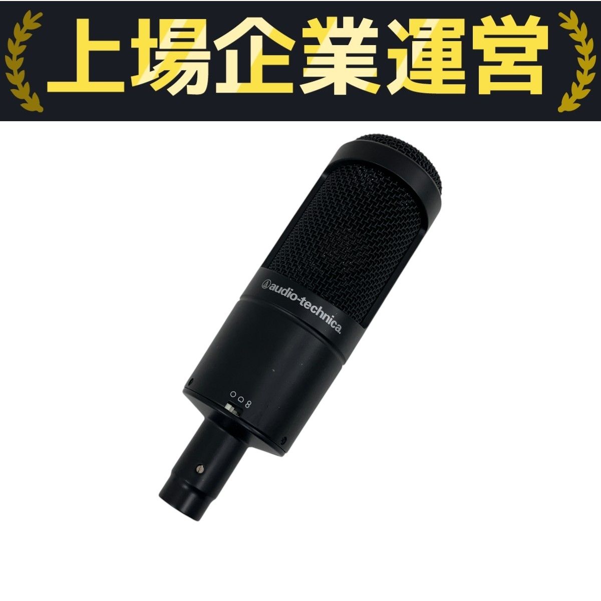 【極美品】audio-technica AT2050 収納ケース付き audio-technica AT2050 コンデンサーマイク アームスタンド