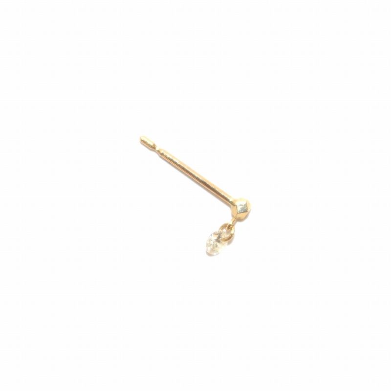 AHKAH アーカー ピアス カフハート 18K イエローゴールド 国内発 org.jpg