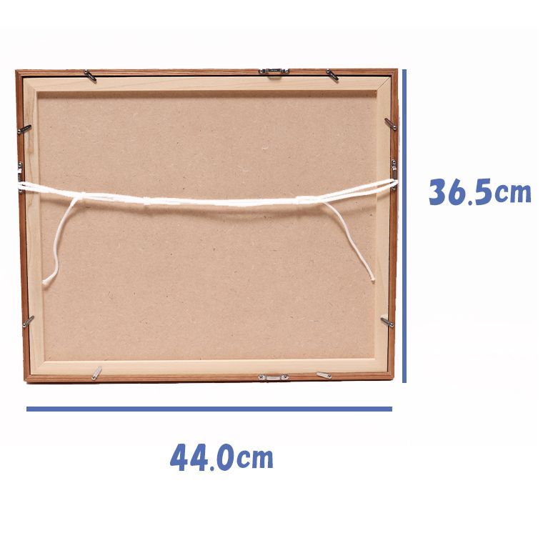 坂元輝行「函館ハリストス教会」水彩画 額縁外寸44.0x36.5cm 厚み2.3