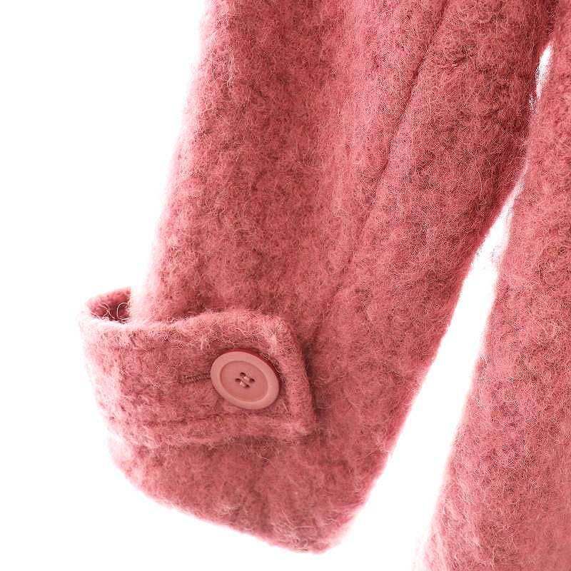 美品　SNIDEL スナイデル　コクーンボアコート Sサイズ ピンク SNIDEL（スナイデル）の「コクーンボアコート（その他アウター