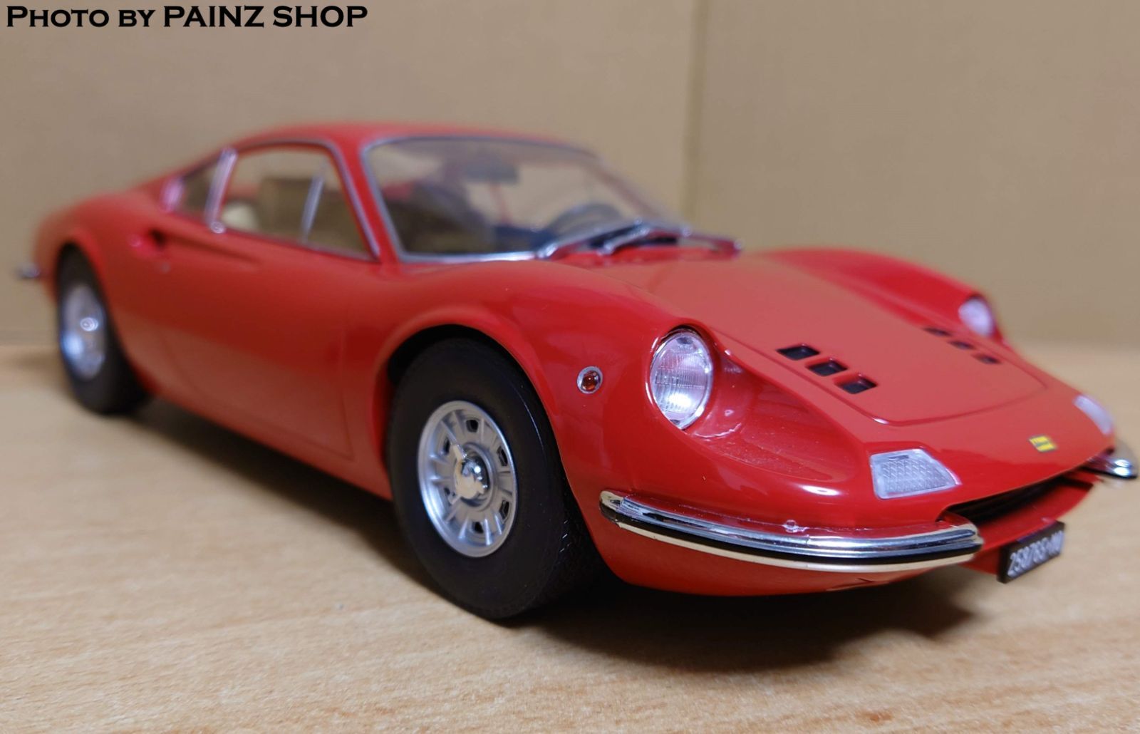 1/18 フェラーリ ディーノ 1969 レッド Ferrari Dino 246GT MCG製 ダイ