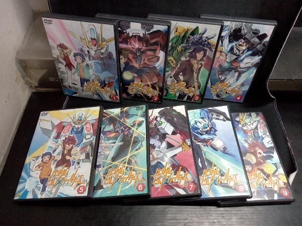 DVD 【※※※】[全9巻セット]ガンダムビルドファイターズ 1~9