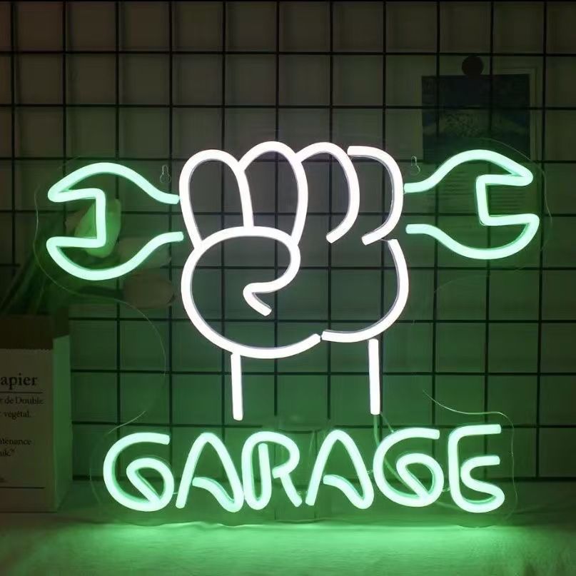 ネオンサイン ガレージ GARAGE ネオン管 ネオンライト 店舗照明
