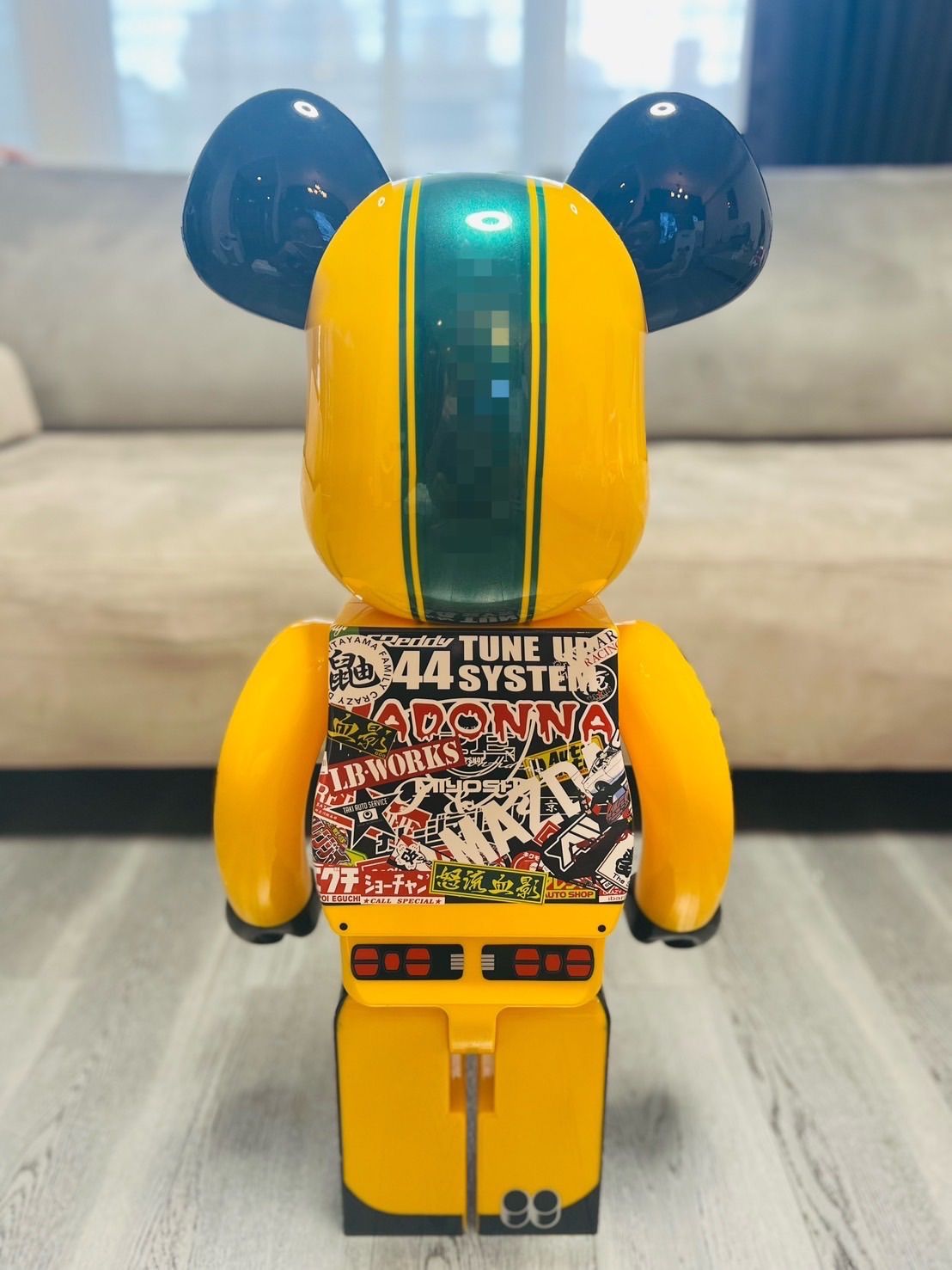 極美品】MEDICOM TOY×LBWK BE@RBRICK リバンナくん 1000% ベアブリック ...