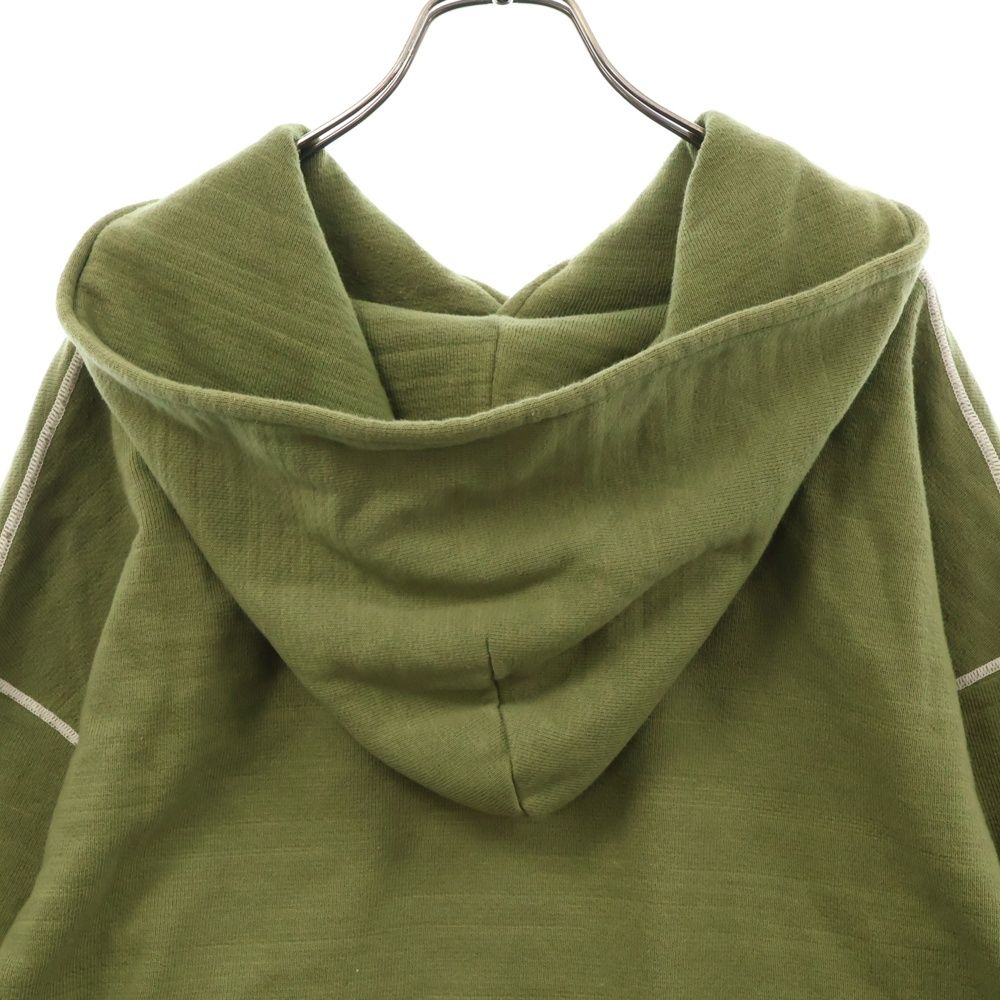 cmmawear (コマウェア) GLOBE HOODIE グローブステッチ プルオーバー  