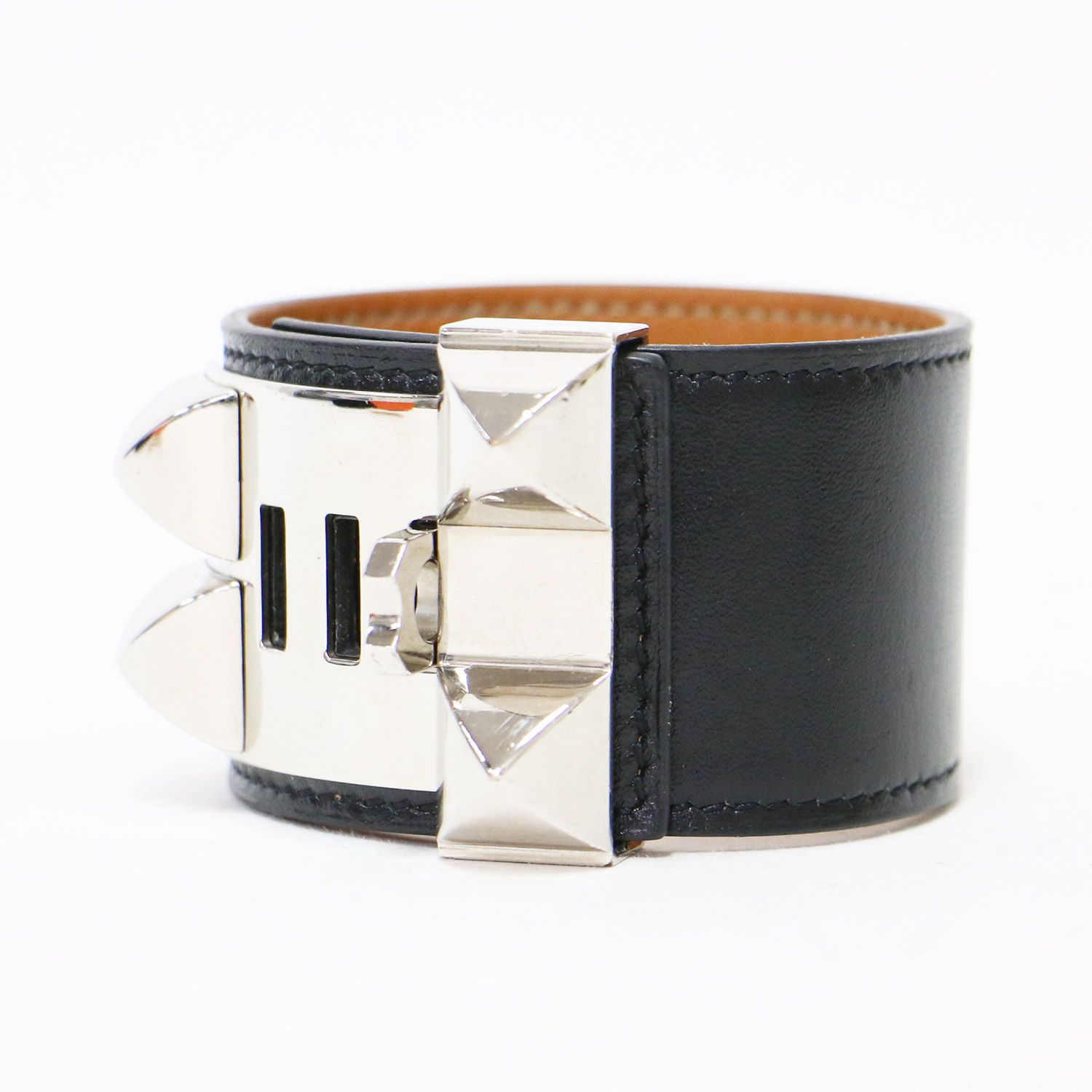 HERMES エルメス コリエドシアン レザー バングル HERMES エルメス バングル/ブレスレット メドール