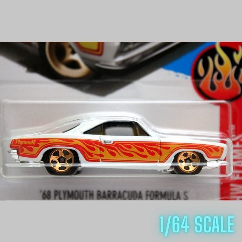 ホットウィール #087 `68 プリマス バラクーダ フォーミュラ S