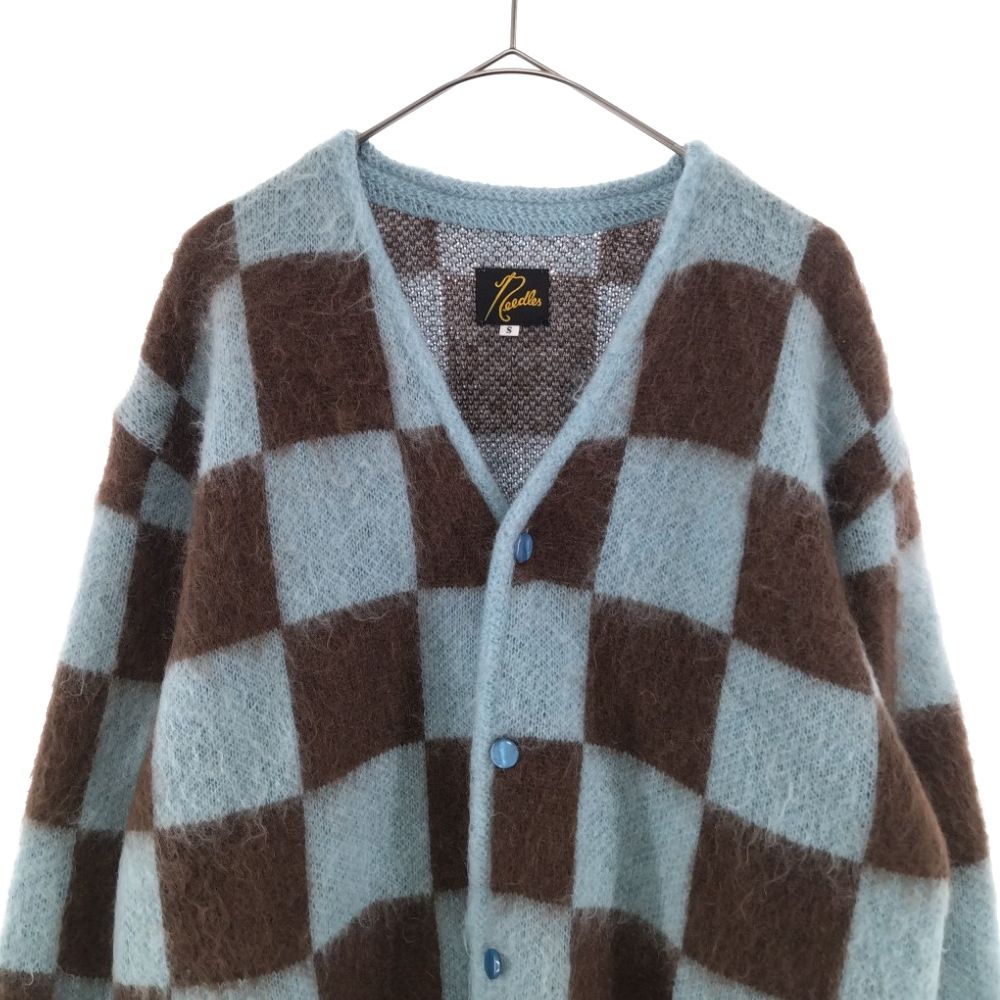 Needles (ニードルス) STUDIOUS限定 Mohair Cardigan チェッカー