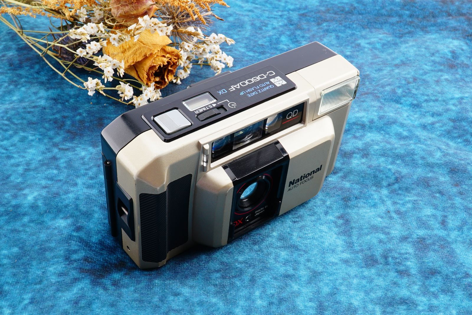 【希少・動作品】 National C-D600AF DX フィルムカメラ レア◇完動品◇並品◇ National ナショナル C-D600AF DX 昭和レトロな