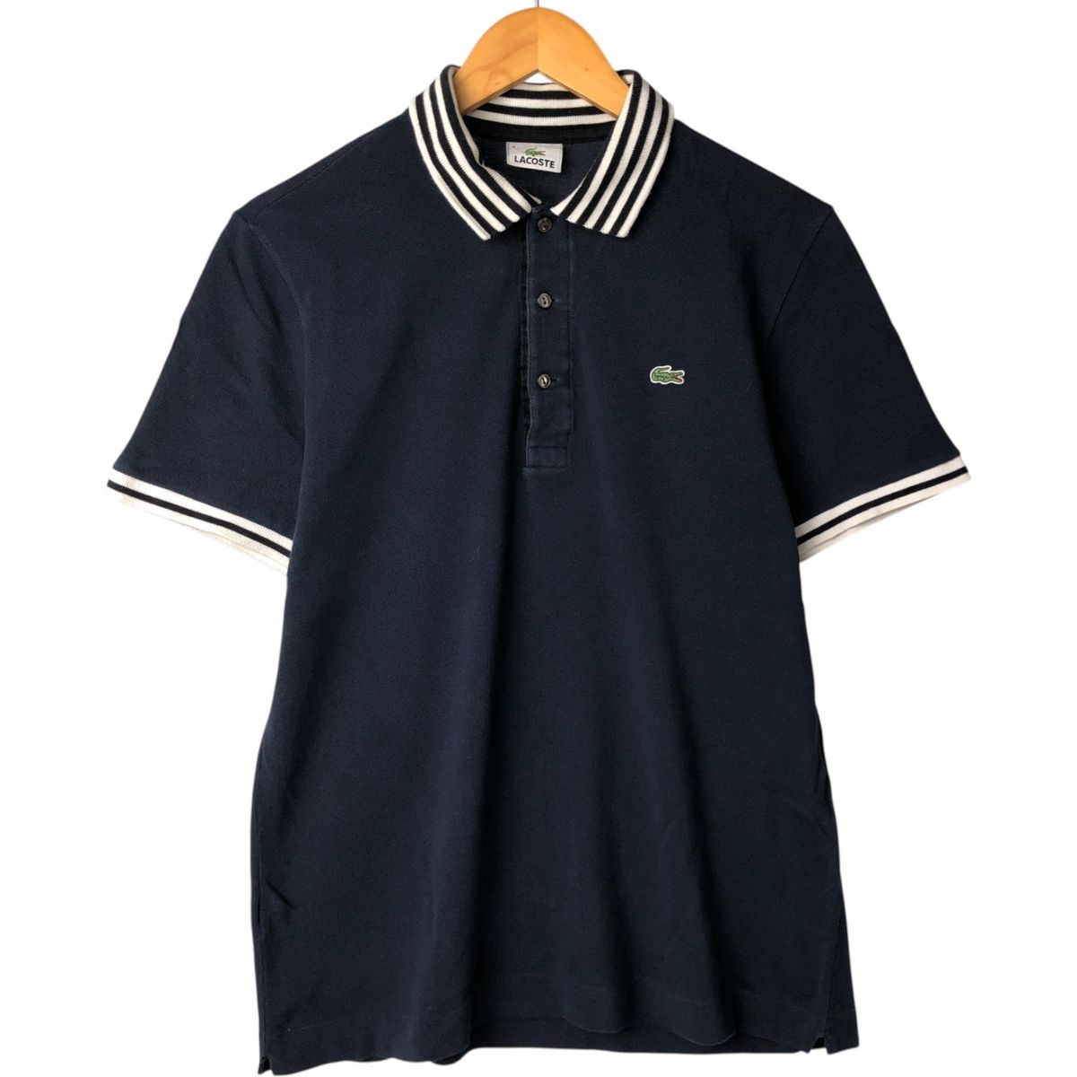 古着 ラコステ LACOSTE 半袖 ポロシャツ 4 メンズM相当