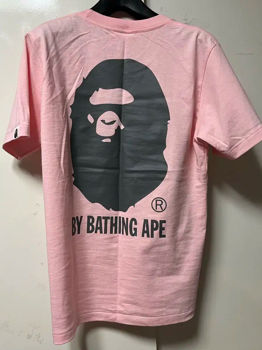 アベイシングエイプ ヘッド ONE POINT ピンク Tシャツ ウィメンズ xs