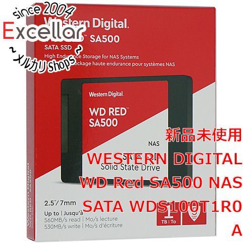 bn 3 Western Digital製 SSD WD Red SA500 NAS SATA WDS100T1R0A