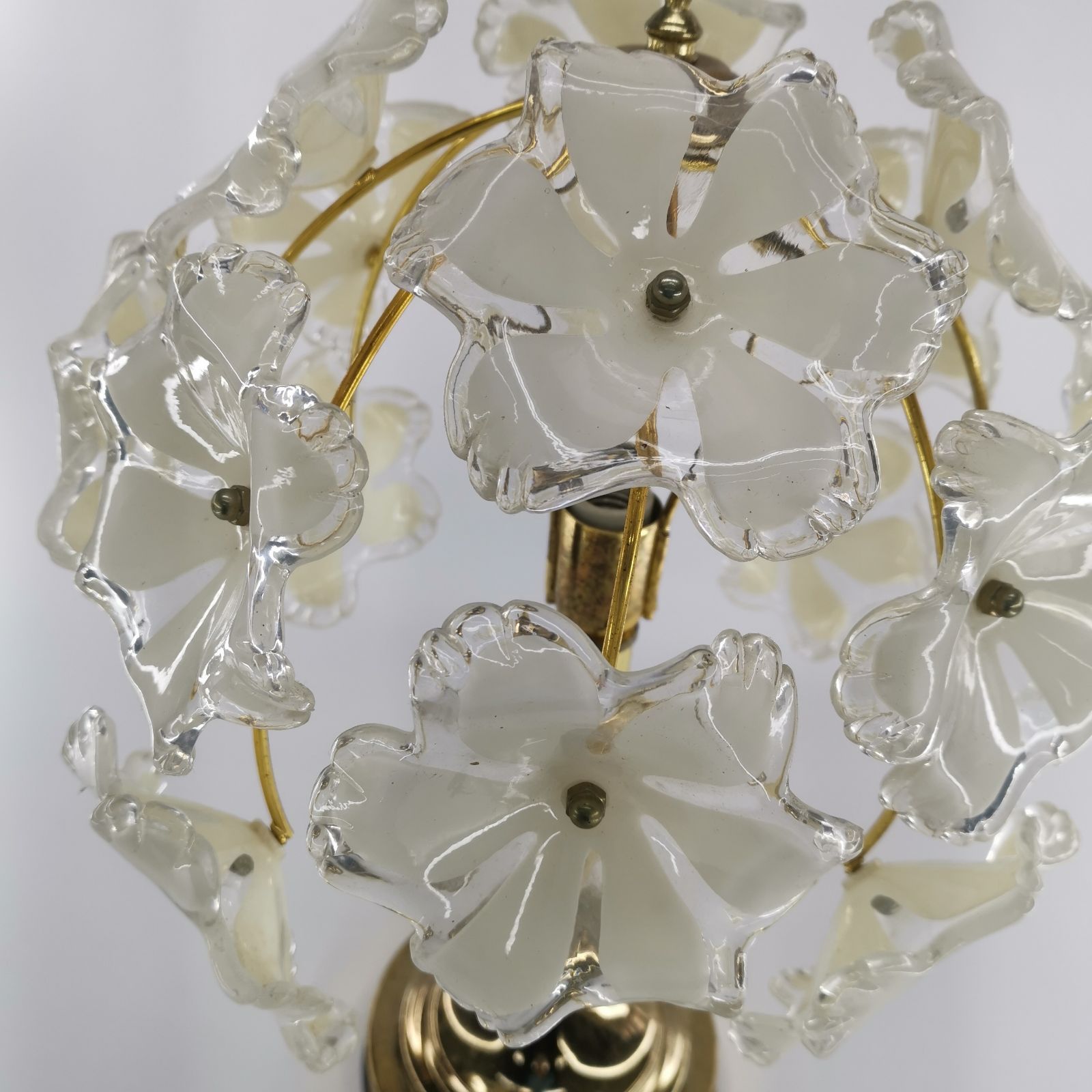 キシマ スタンドライト 花柄 ランプ 卓上ライト テーブルスタンド 昭和レトロ 電気スタンド 花柄 キシマ 陶器 電気スタンド 花柄 昭和