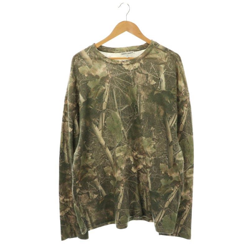 ジェイデッドロンドン JADED LONDON Woodland Camo Waffle Long