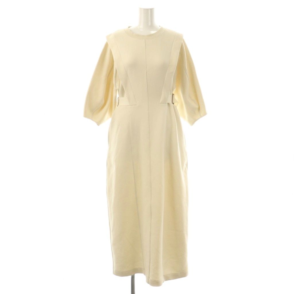 アダムエロペ Adam et Rope' サイドベルトダンボールワンピース