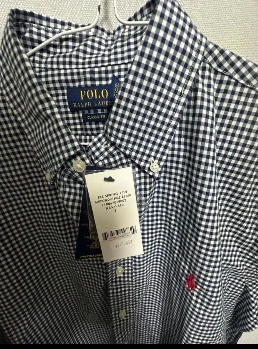 ポロ Ralph Lauren ラルフローレン 長袖 チェック シャツ クラシックフィット S サイズ 新製品 タグ 所持