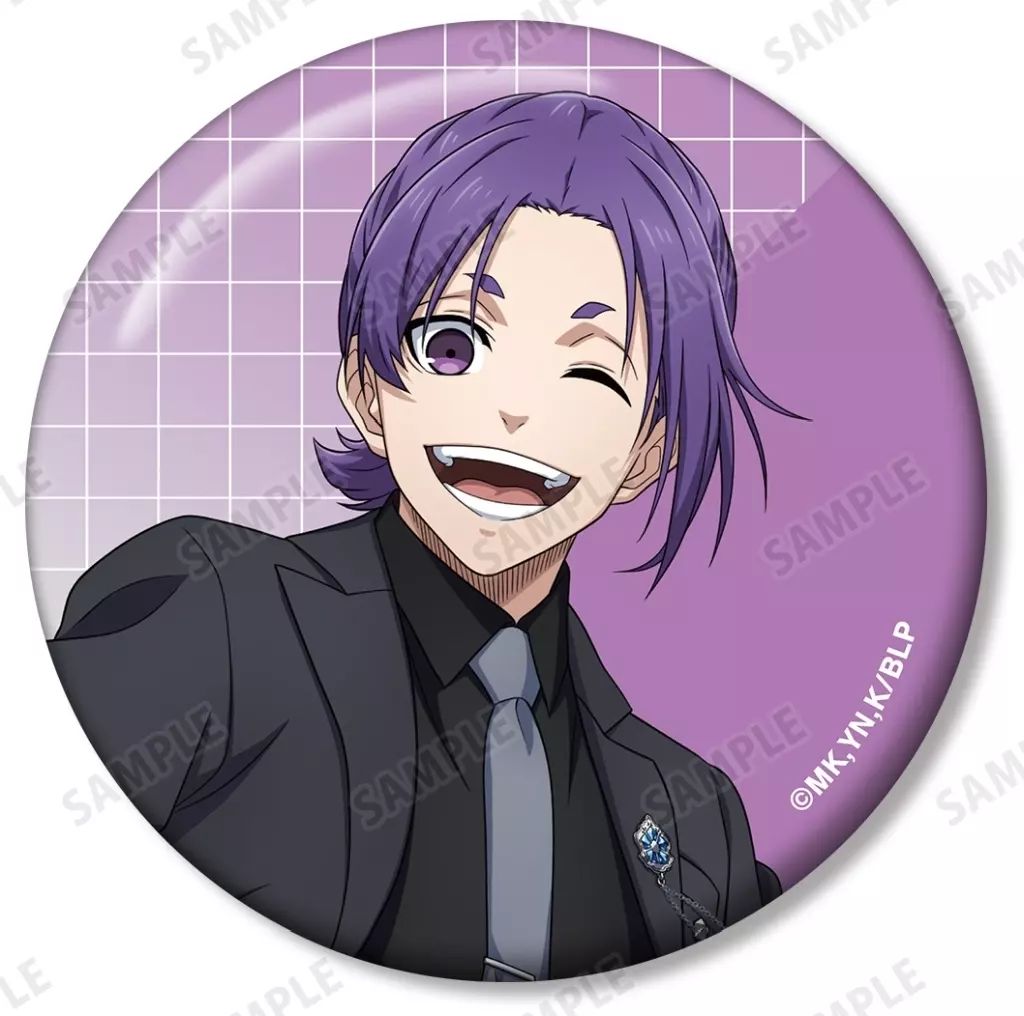 ブルーロック 御影玲王 スーツモデル 缶バッジ 中古】バッジ・ビンズ 御影玲王B 「ブルーロック 描き下ろし