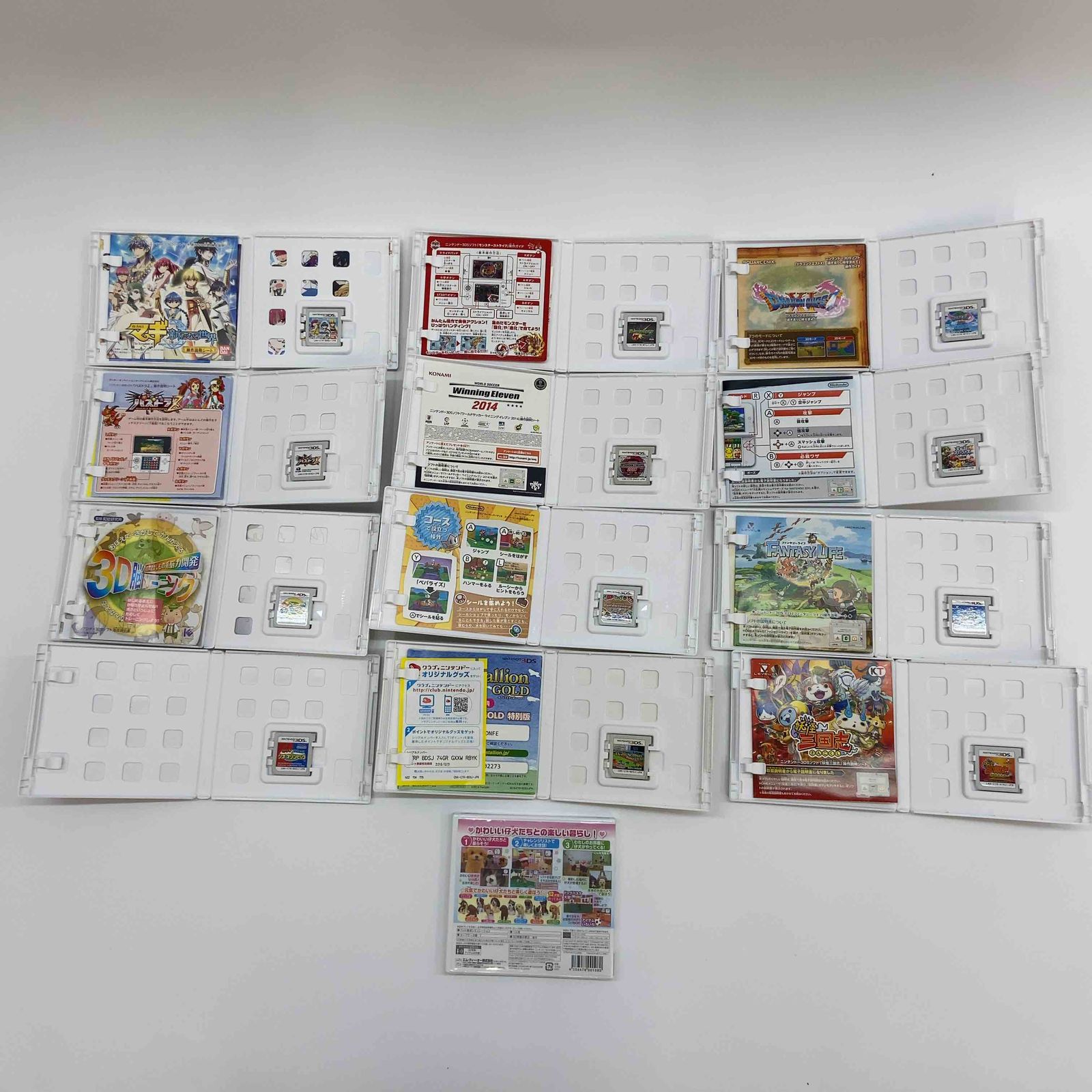 まとめ売り ニンテンドー3DSソフト