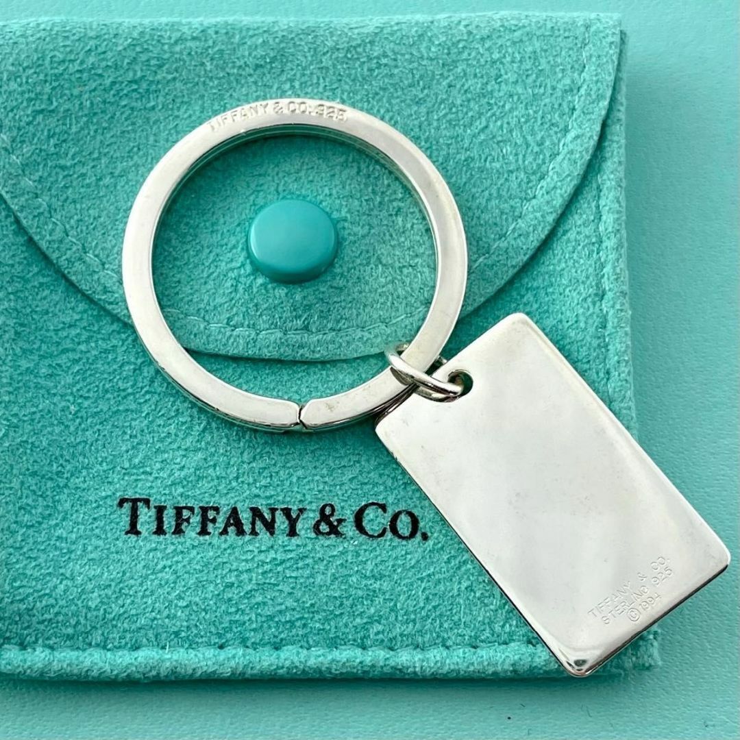 オールドティファニー 星条旗 アメリカ 国旗 プレート キーリング