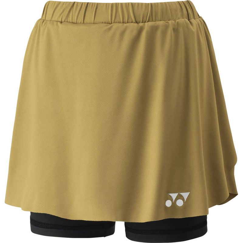 YONEX ヨネックス ウィメンズスカート インナースパッツ付 テニス スラックス スカート 26181-016 016 ゴールド