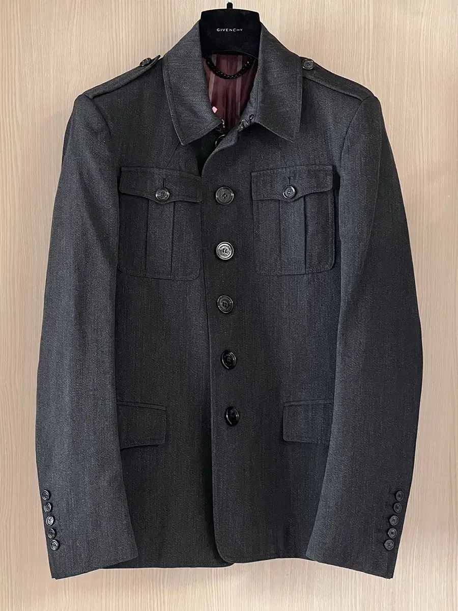 バーバリープローサム ジャケット クルミボタン付 BURBERRY - 溢れる高級バーバリー プローサム シングル チェック