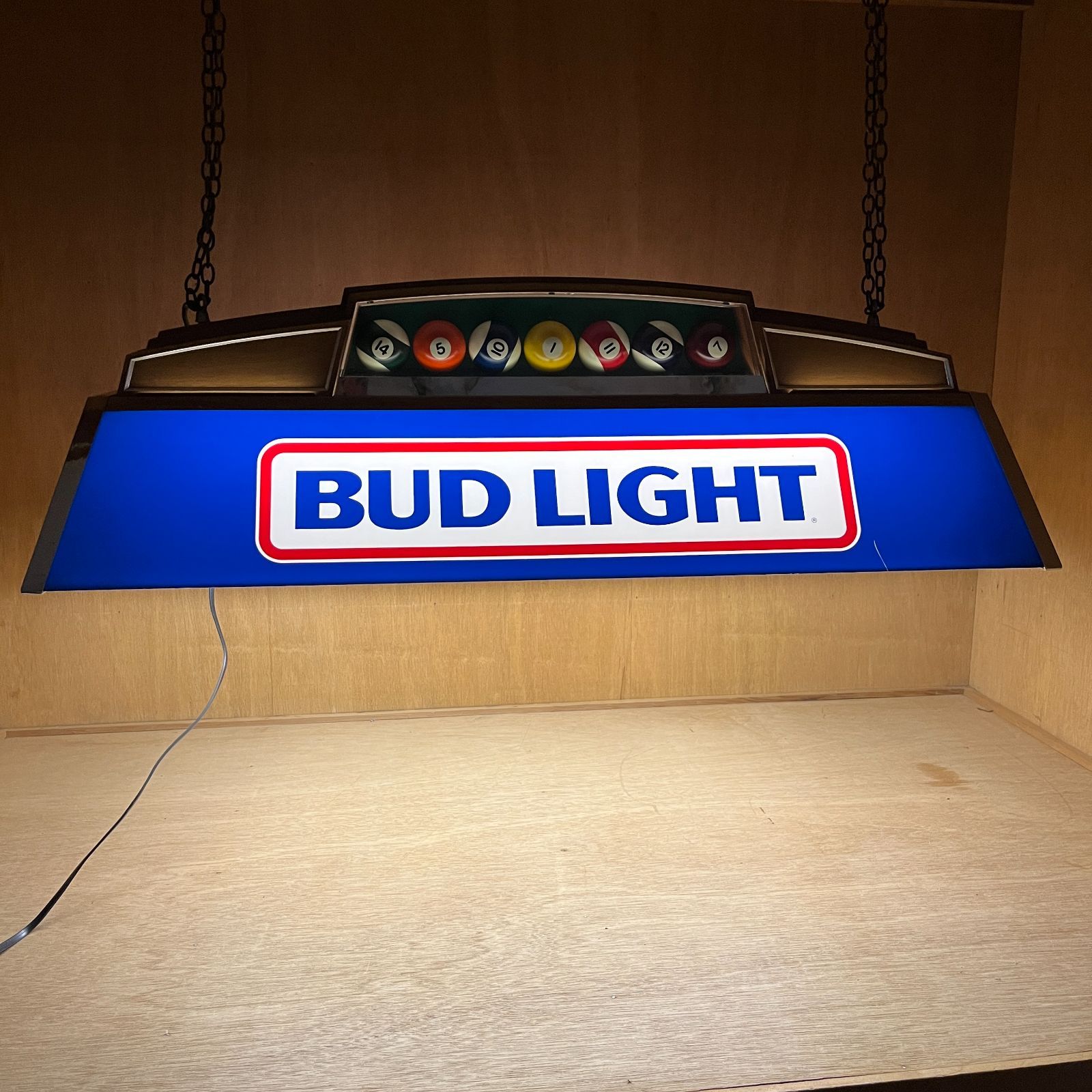 1987年 BUDLIGHT バドライト プールバーライト ヴィンテージ 照明 