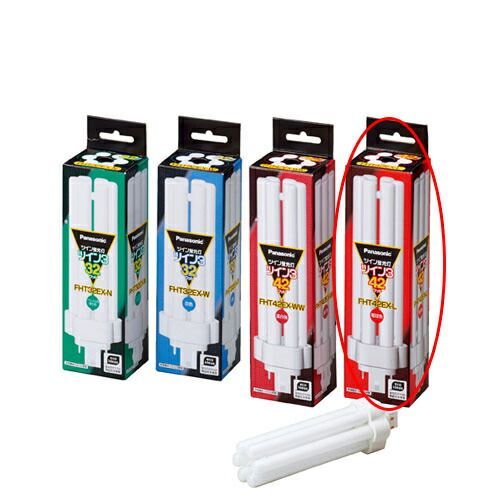 パナソニック コンパクト型蛍光ランプ ツイン3 42W 電球色  61-392-7-8 