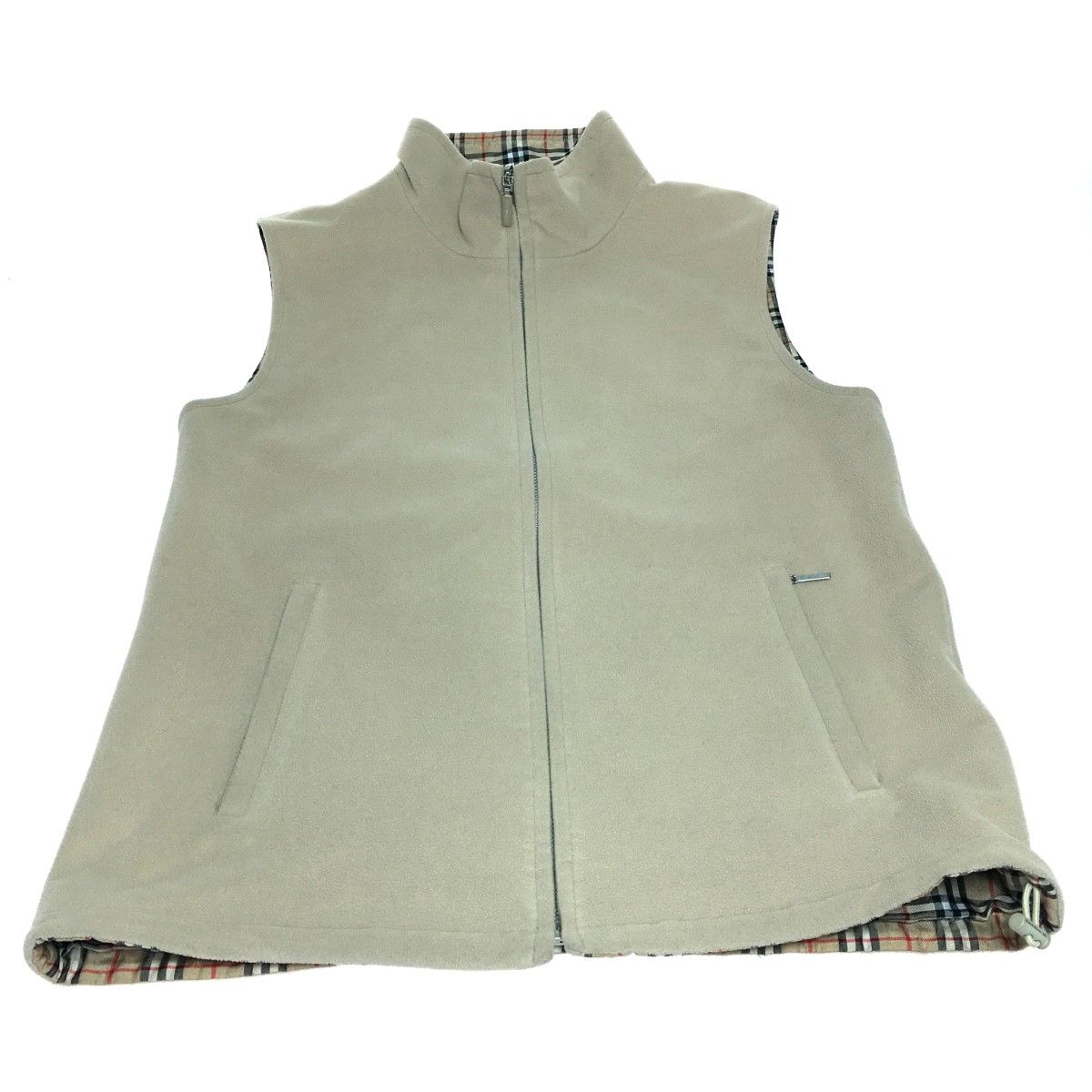 ◎◎ BURBERRY GOLF  ゴルフベスト　ノバチェック　リバーシブル　ベスト　ナイロン　M ◎◎ BURBERRY GOLF ゴルフベスト ノバチェック リバーシブル
