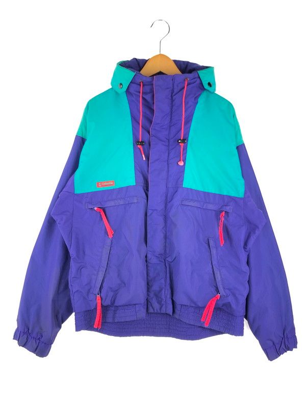 【メンズ】 Columbia コロンビア 90S旧タグ 短丈 NYLON PULLOVER ライトアウター アウター  【144-241008-SS-05-TAG】