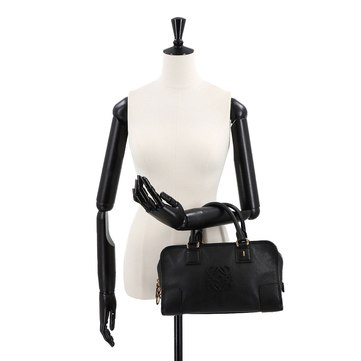 新品同様 ロエベ LOEWE アマソナ 28 ハンド バッグ レザー