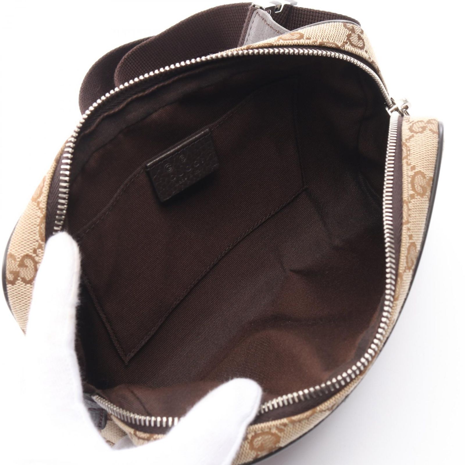 グッチ GUCCI ウエストバッグ ボディバッグ GGキャンバス 449174