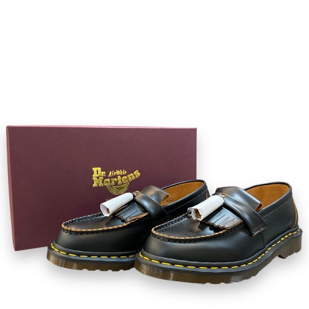 ADRIAN ブラック ローファー UK8 Dr.Martens DR. MARTENS MIE ADRIAN BLACK タッセル ローファー UK8
