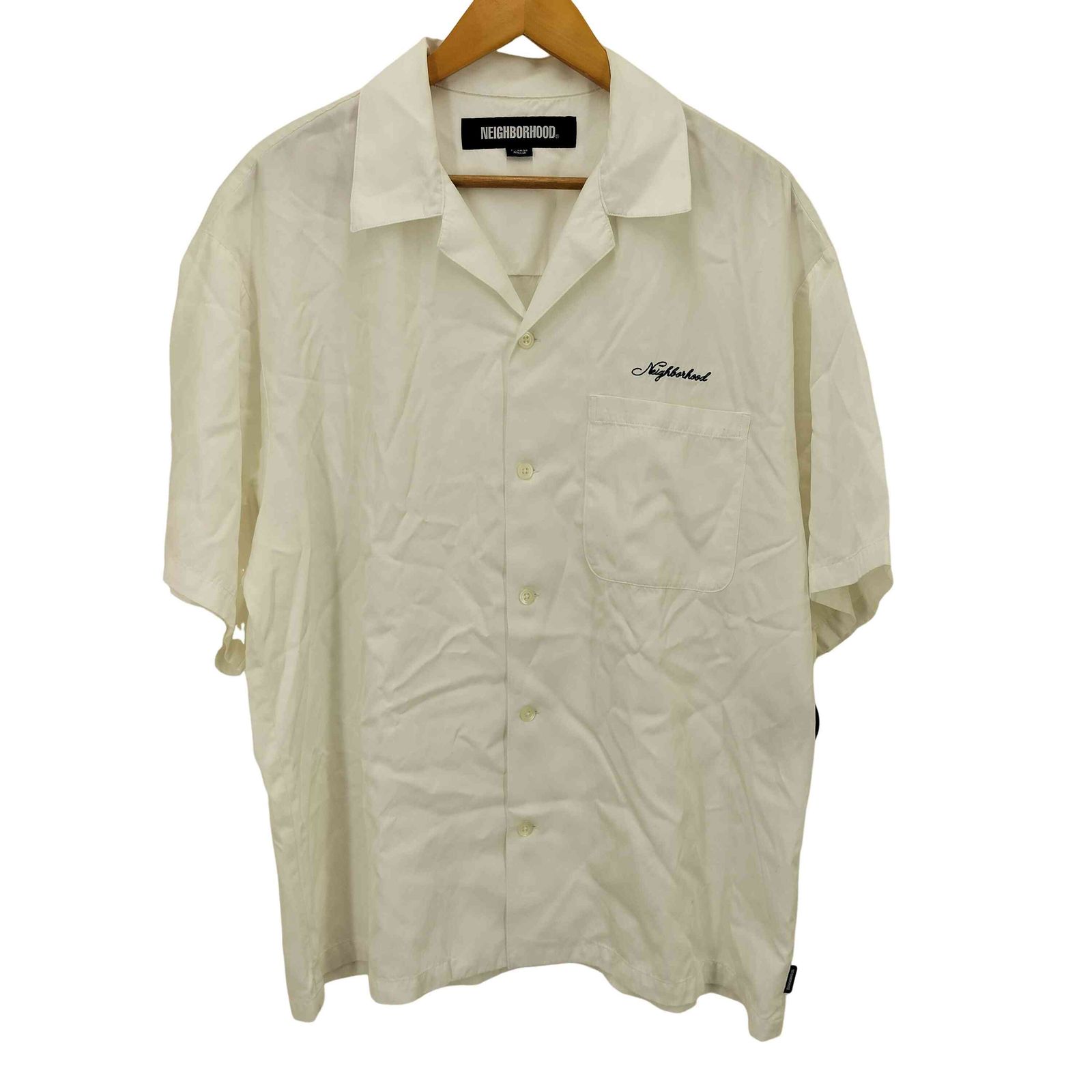 ネイバーフッド NEIGHBORHOOD 23SS SOLID-COLOR HAWAIIAN SHIRT SS メンズ JPN：XL 