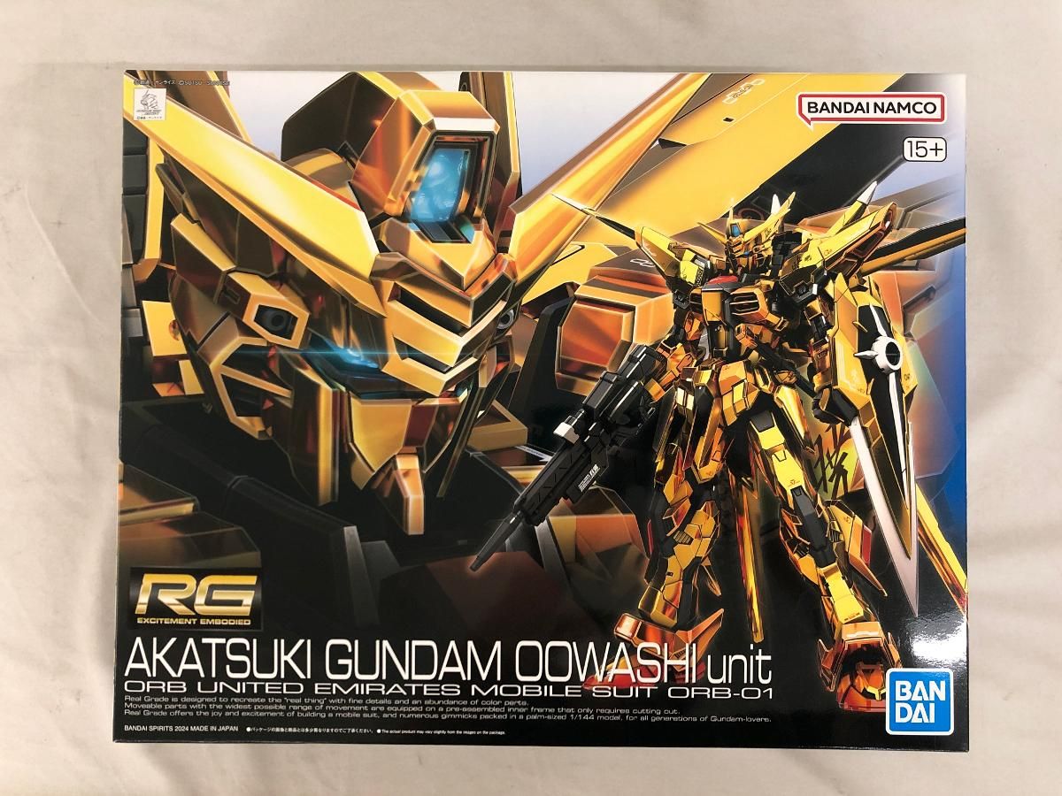 【新品未開封送料込】RGアカツキガンダム RG 1/144 アカツキガンダム(オオワシ装備)｜バンダイ ホビーサイト