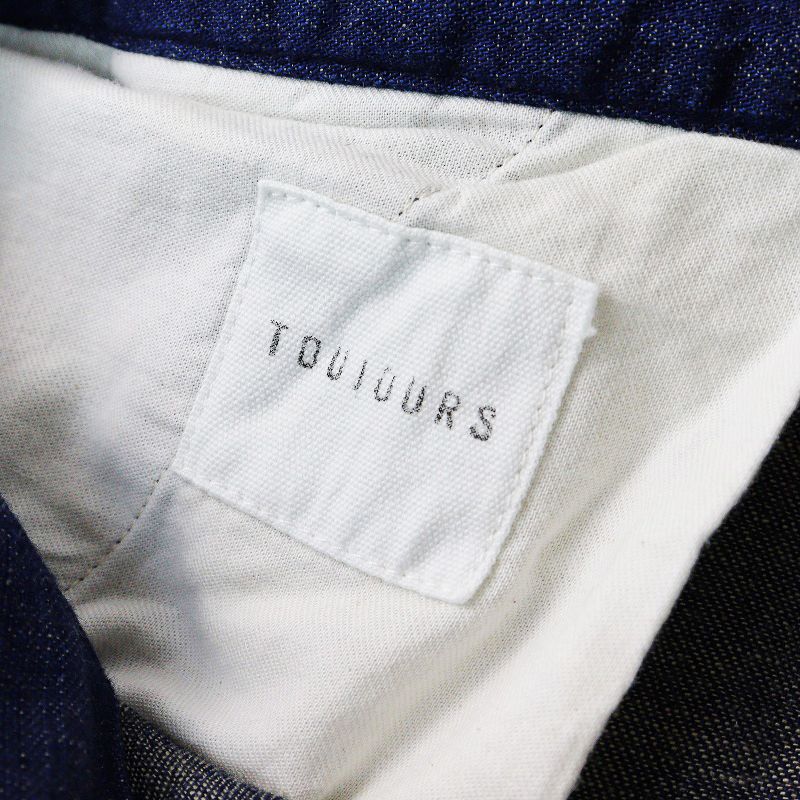 定価6.3万 トゥジュー TOUJOURS 8oz.ワークデニムカーペンター