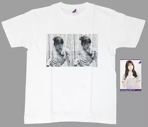 中古】衣類 阪口珠美 生誕記念Tシャツ ホワイト XLサイズ 2021年11月度