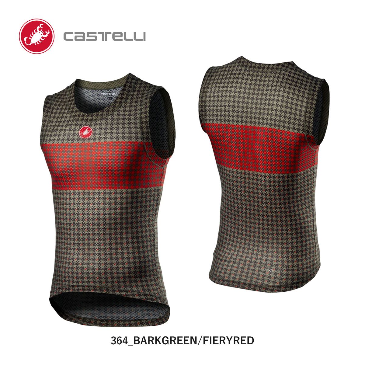 袖なし ベースレイヤー